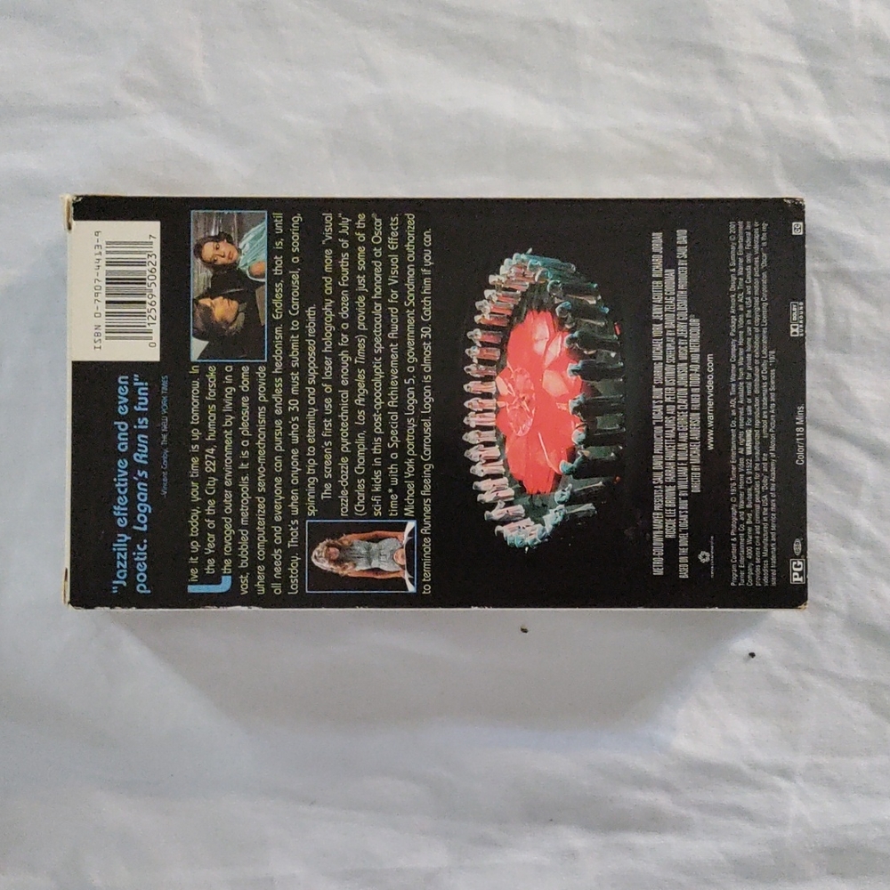 Logans Run Vhs - Picture 2 of 3